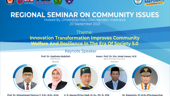 Regional Seminar on Community Issues Series 4 